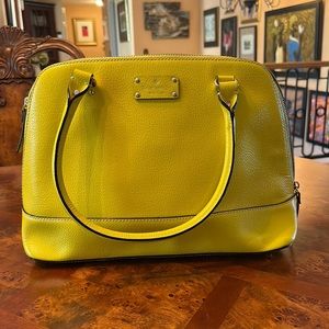 Yellow Kate Spade purse